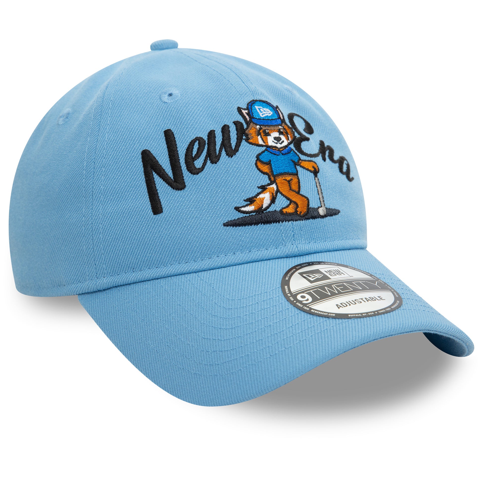 9Twenty Panda New Era Branded - Sky Blue