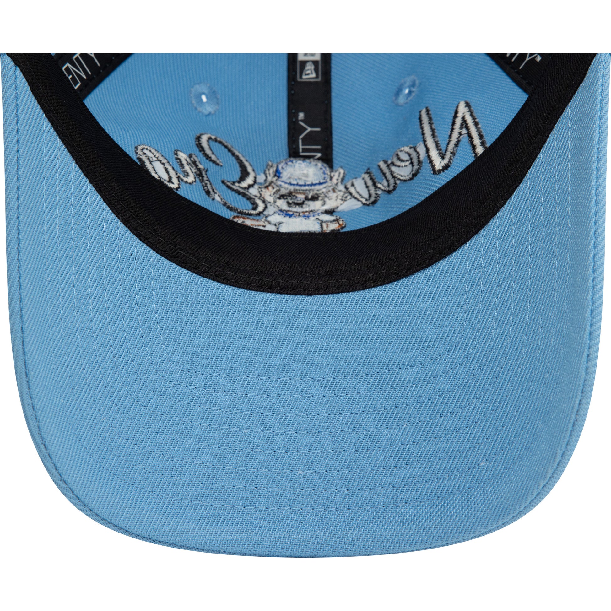 9Twenty Panda New Era Branded - Sky Blue