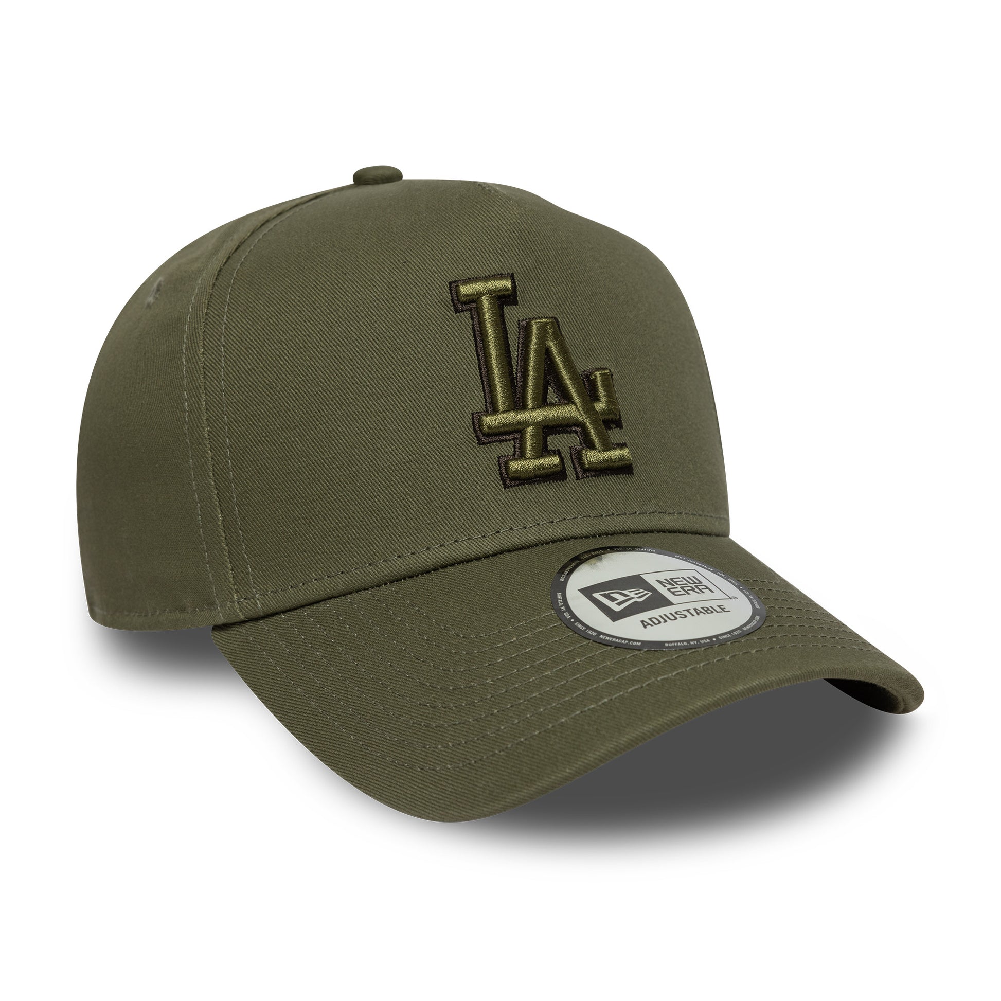 9Forty Eframe Tonal Outline Los Angeles Dodgers - New Olive/New Olive