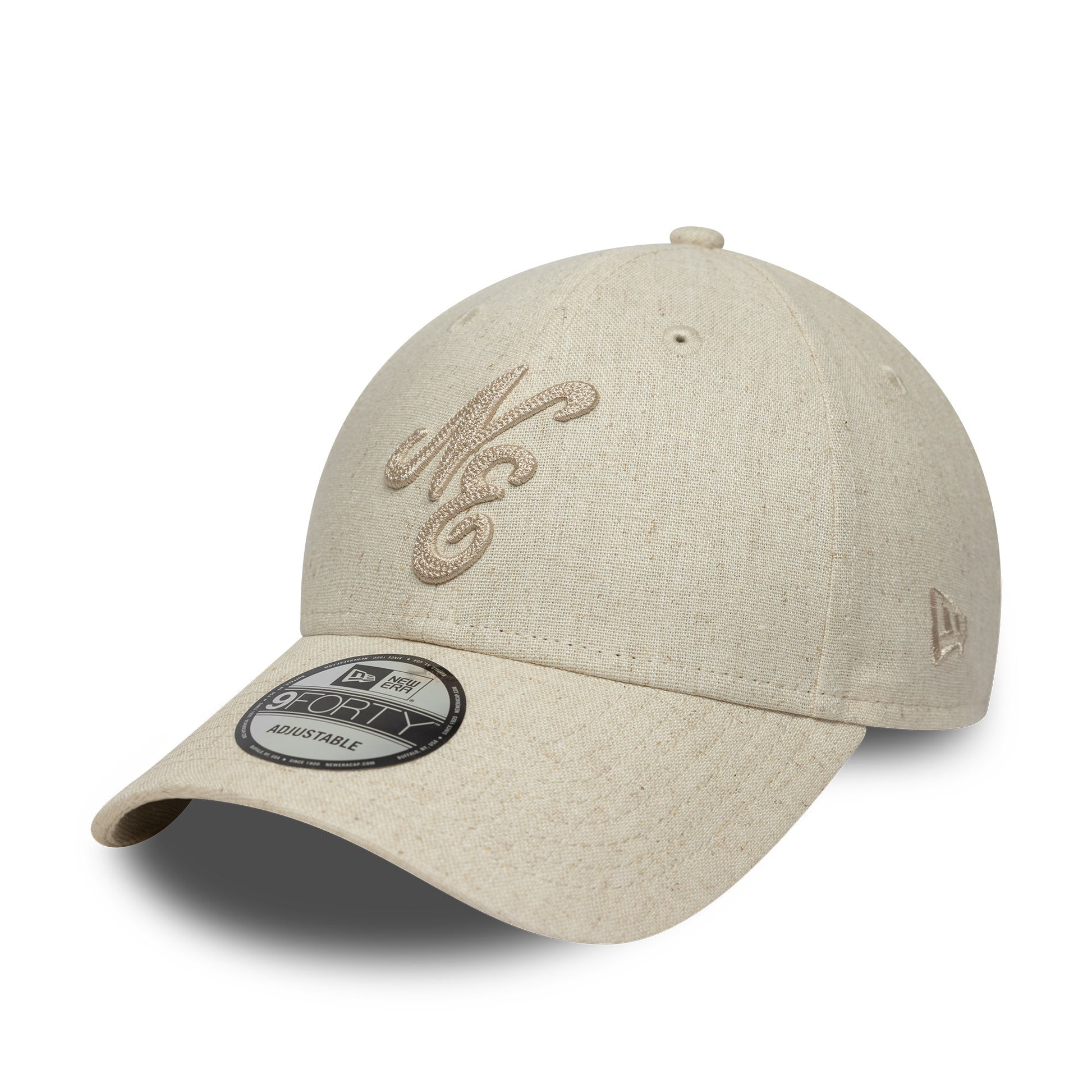 9Forty Linen New Era Branded - Stone/Navy