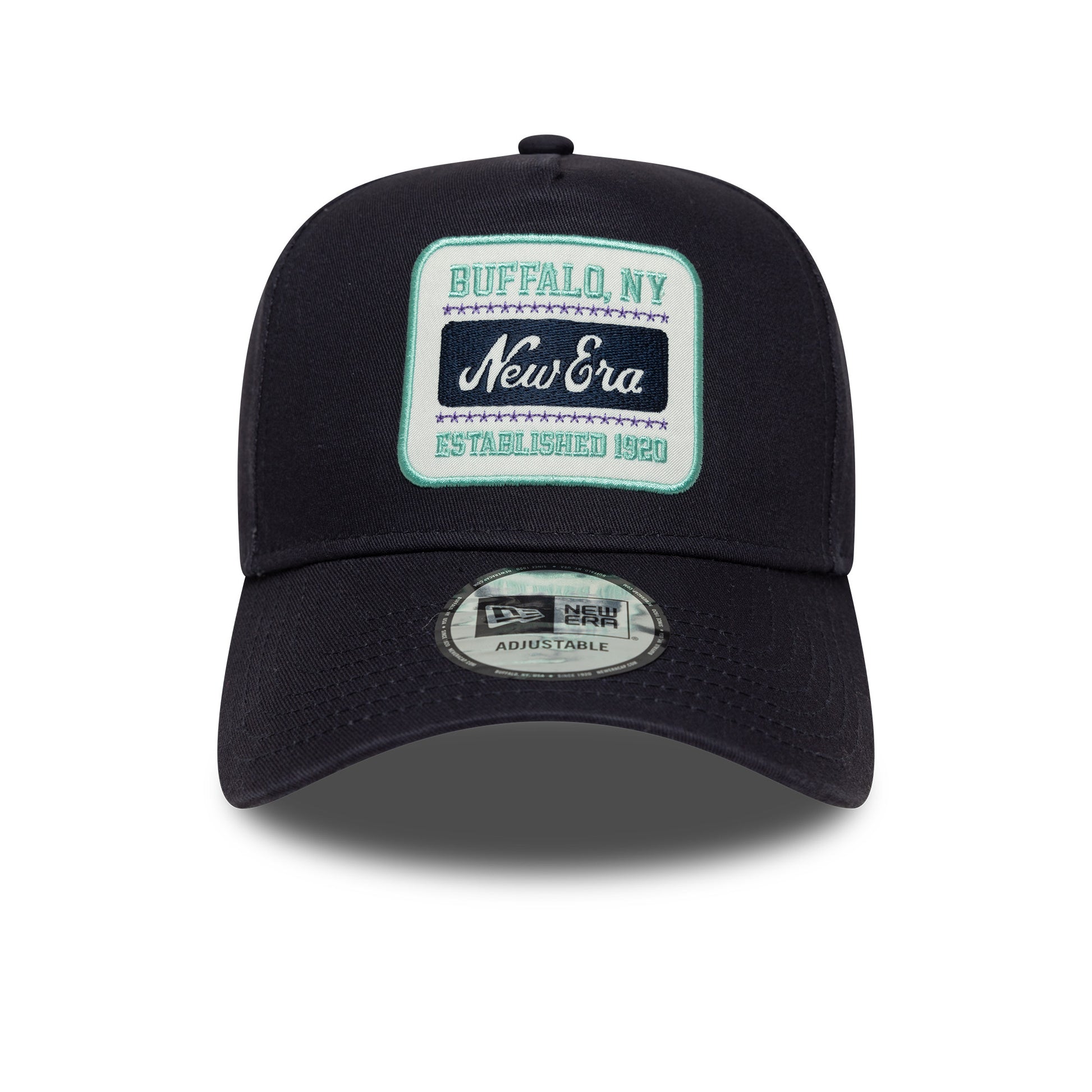 9Forty Eframe Washed Patch New Era Branded - Navy