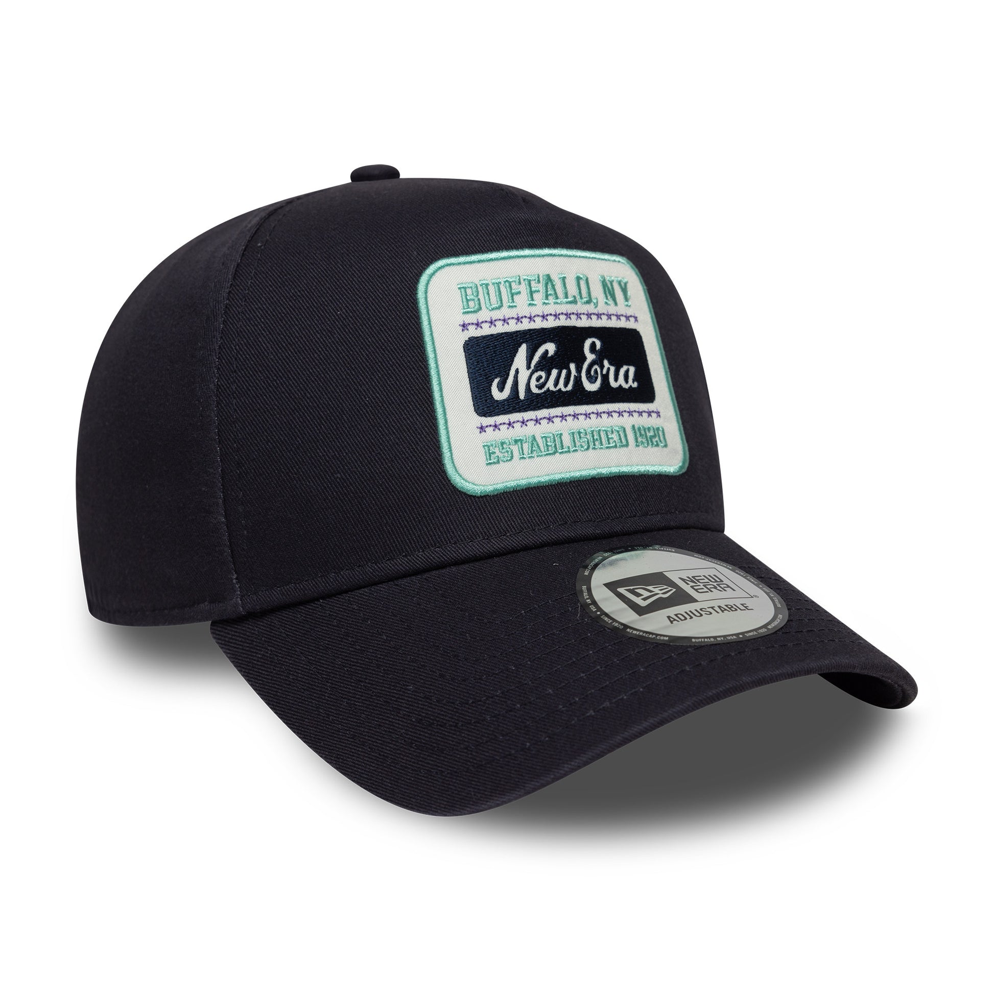 9Forty Eframe Washed Patch New Era Branded - Navy