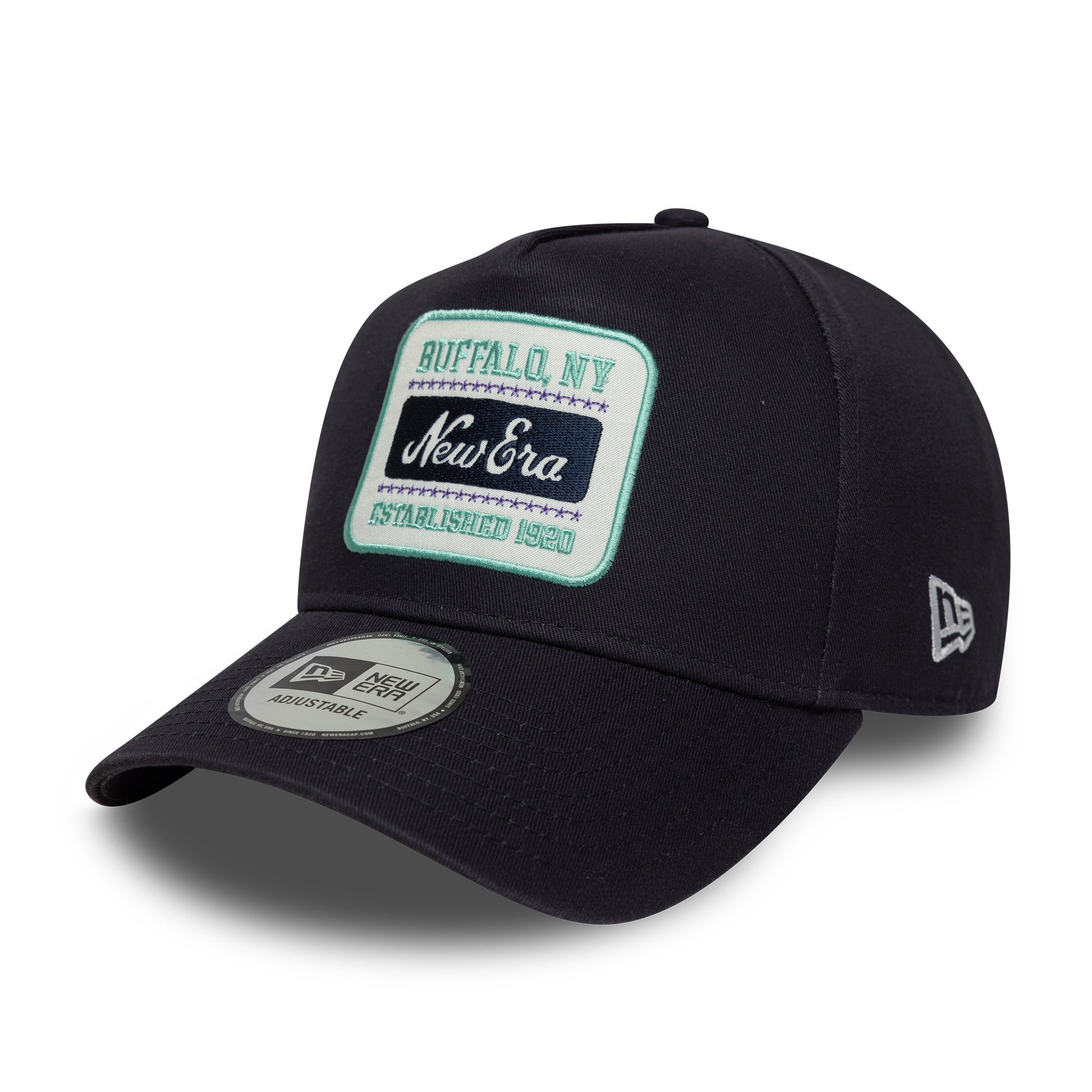 9Forty Eframe Washed Patch New Era Branded - Navy