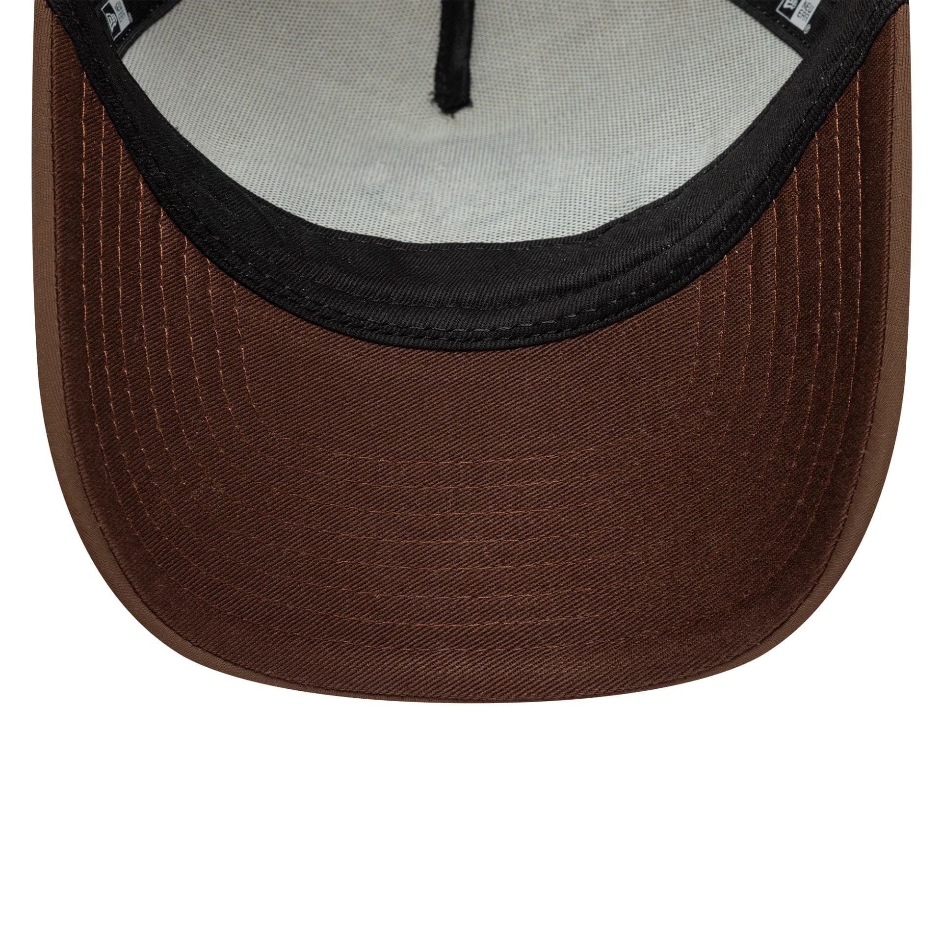 9Forty Aframe Trucker New Era Graphic MC - Offwhite/Brown