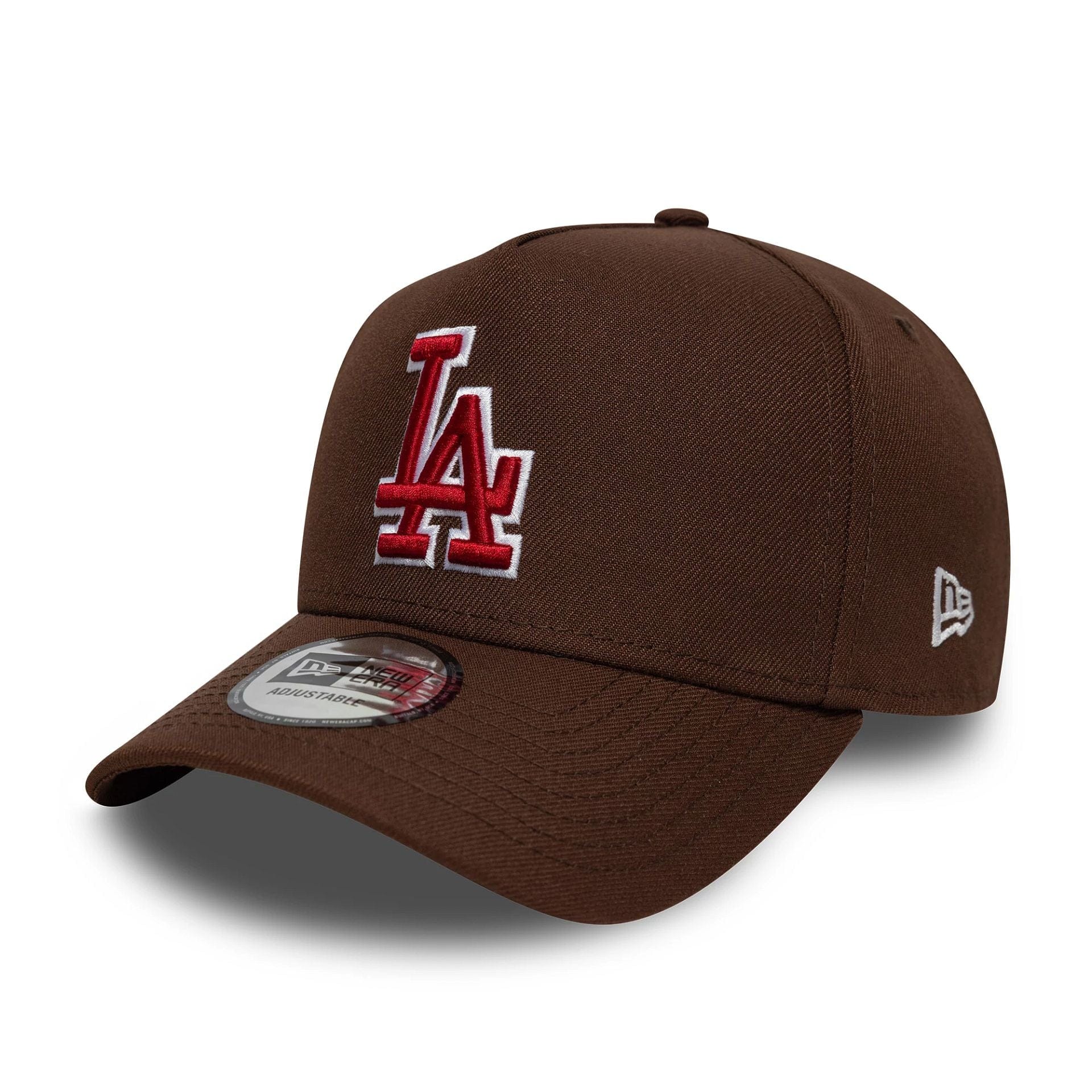 9Forty Aframe Outline Script Los Angeles Dodgers - Brown