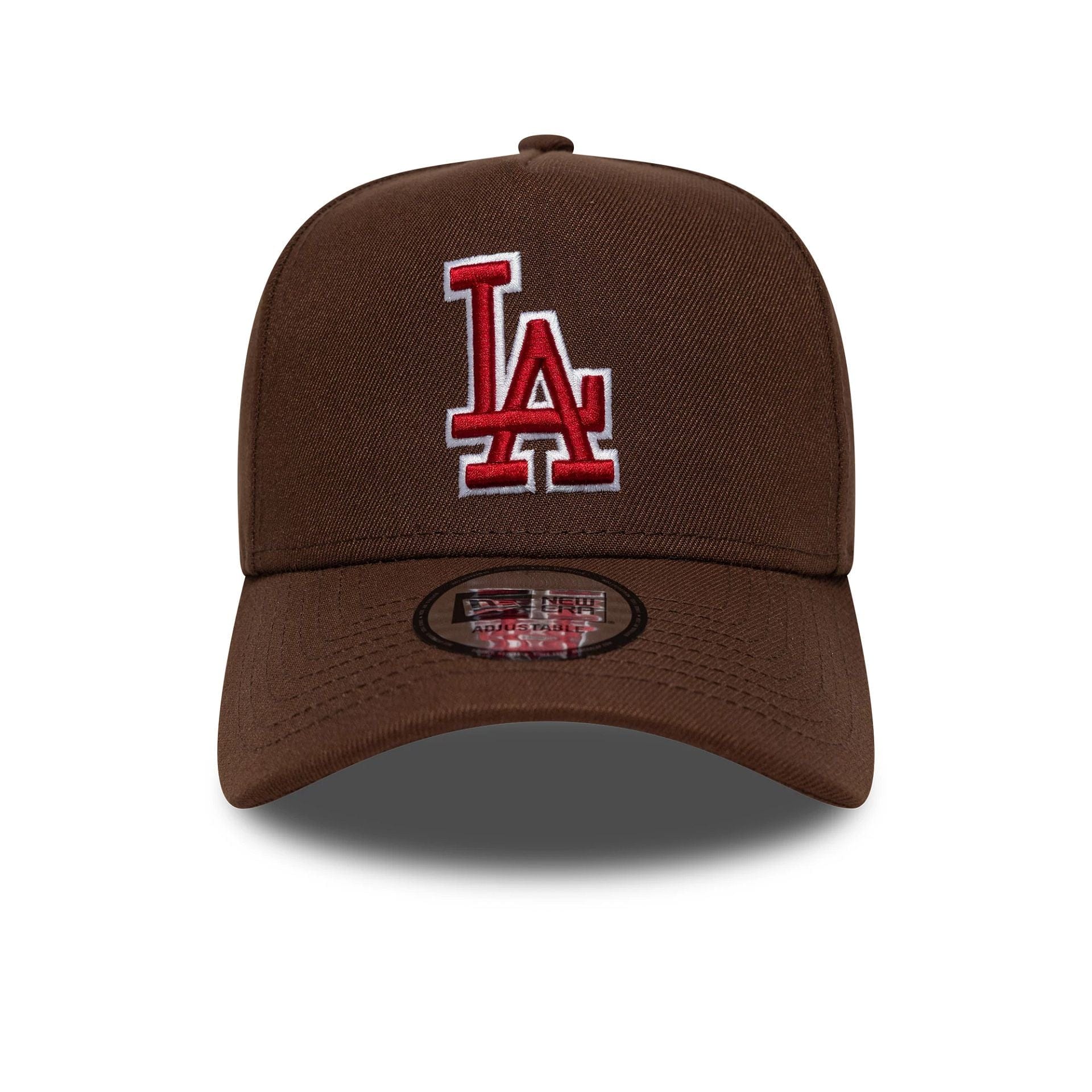 9Forty Aframe Outline Script Los Angeles Dodgers - Brown