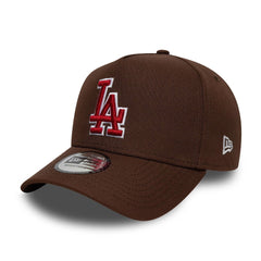 9Forty Aframe Outline Script Los Angeles Dodgers - Brown
