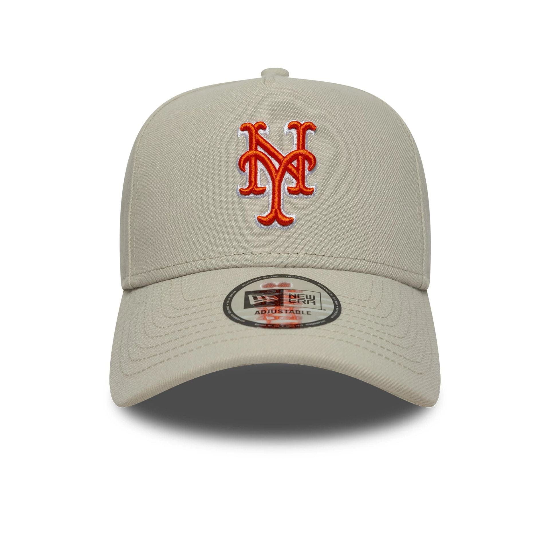 9Forty Aframe Outline Script New York Mets - Stone