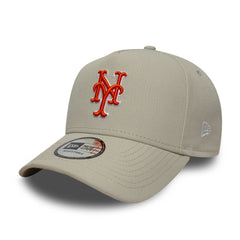 9Forty Aframe Outline Script New York Mets - Stone