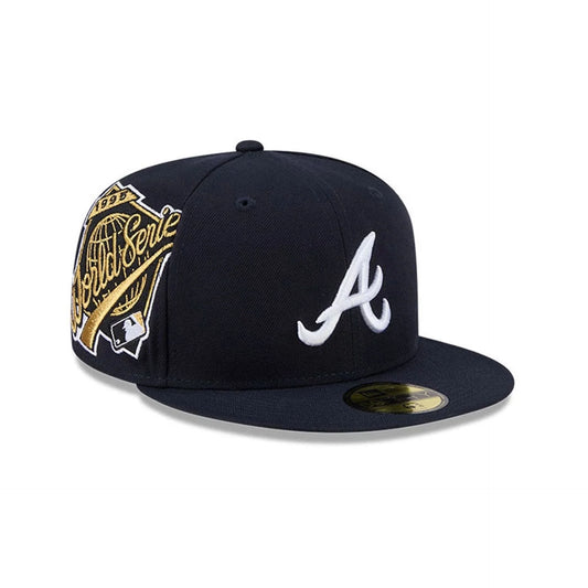 59Fifty Hidden Hit Atlanta Braves - Official Team Colour