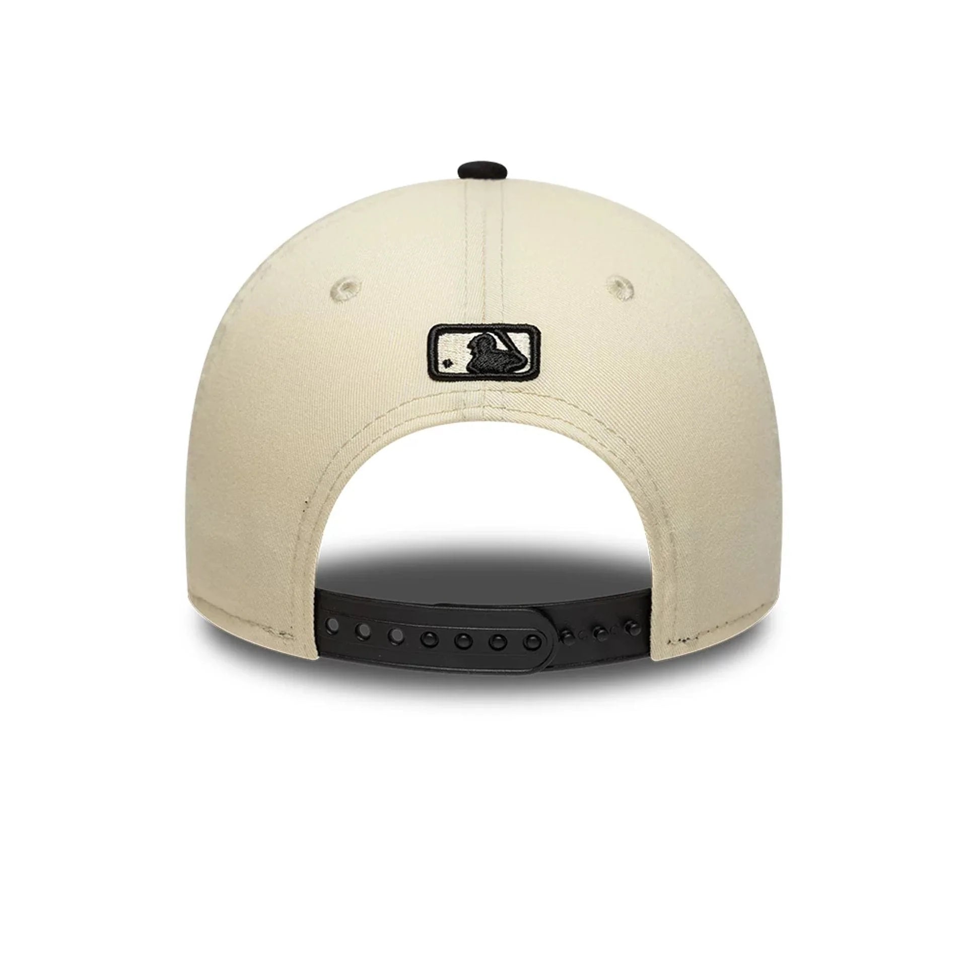 9Forty Side Script - Light Cream/Black