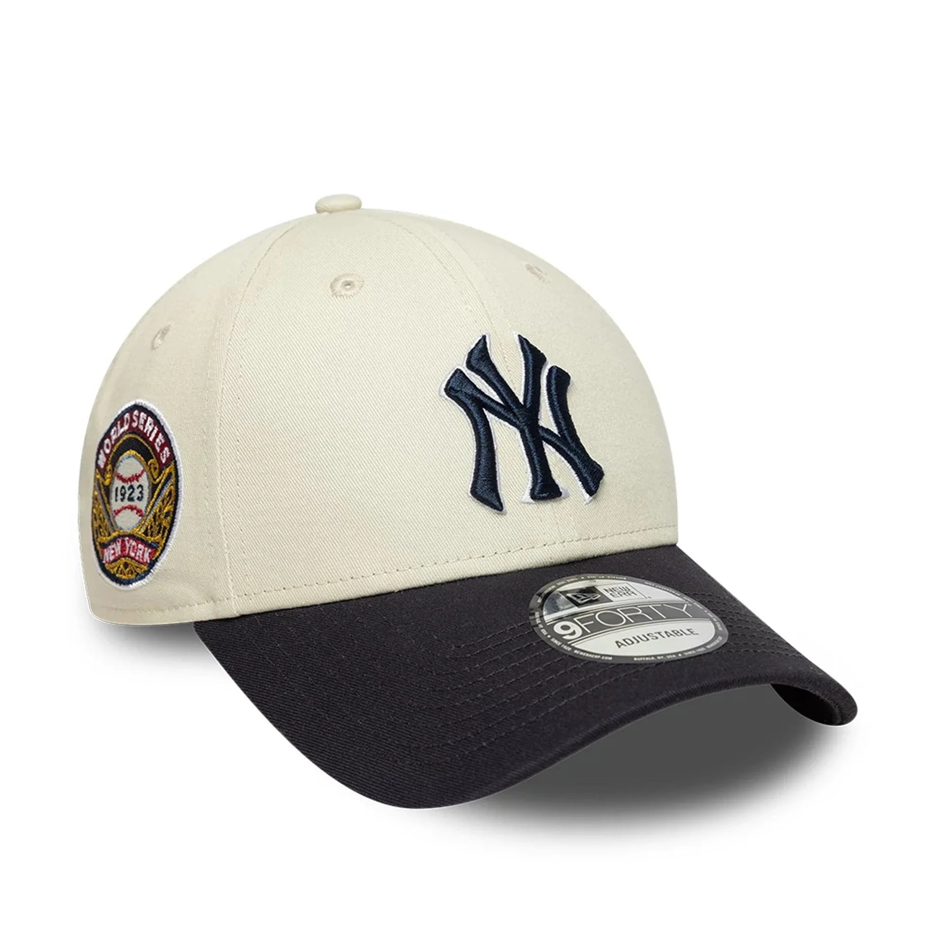 9Forty Ws Patch - Light Cream/Navy