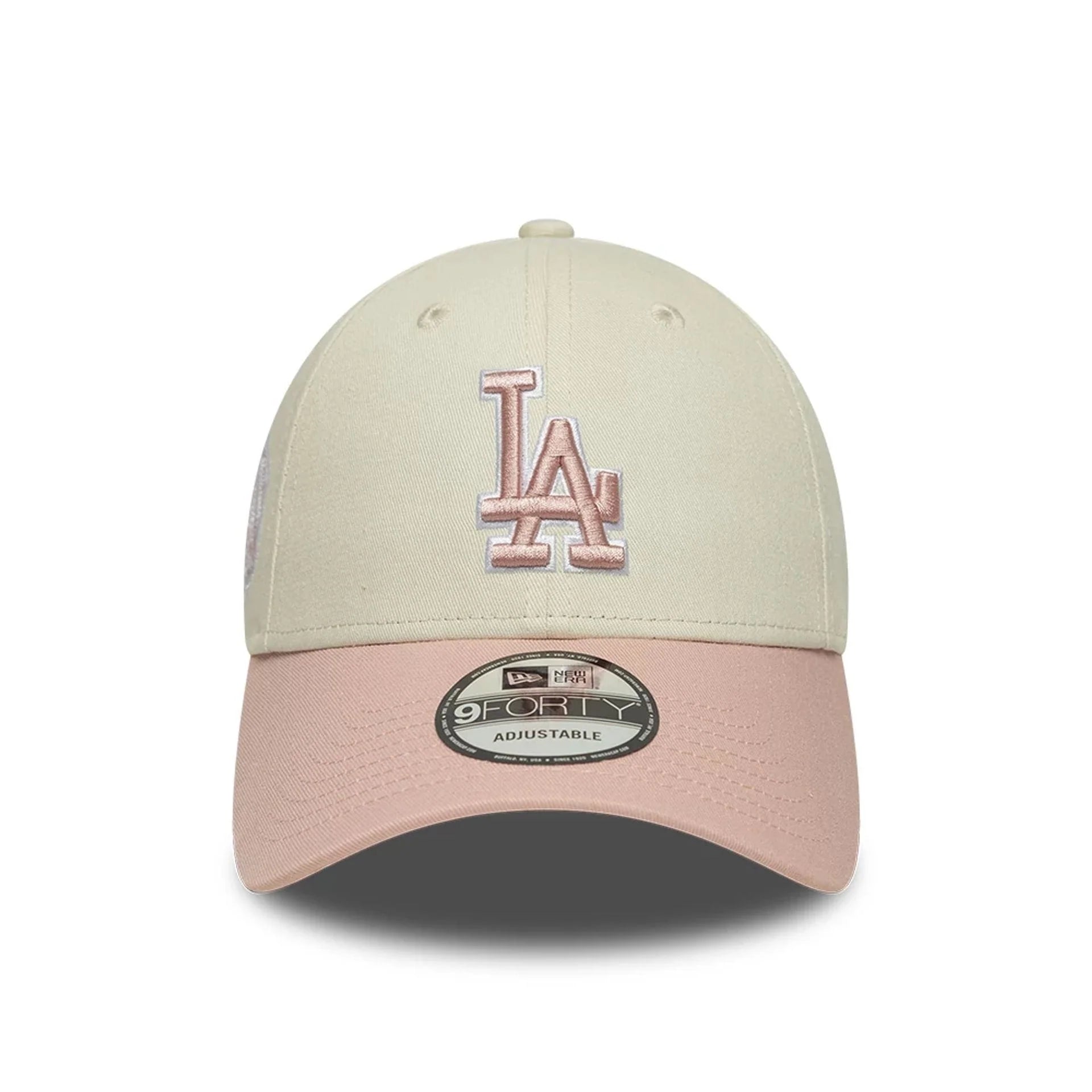 9Forty Ws Patch - Light cream/Pink