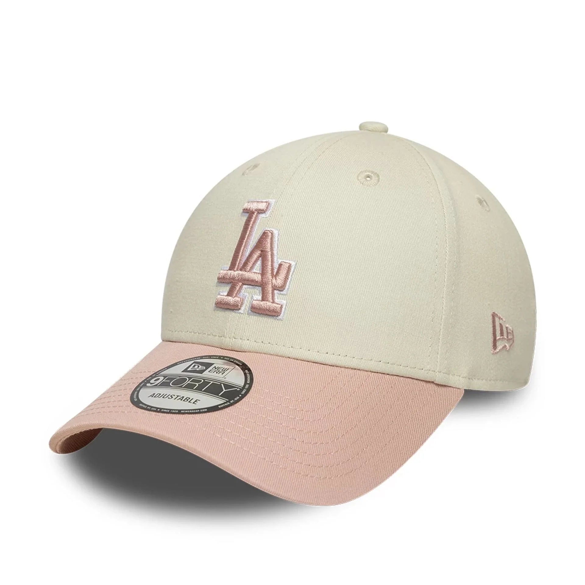 9Forty Ws Patch - Light cream/Pink