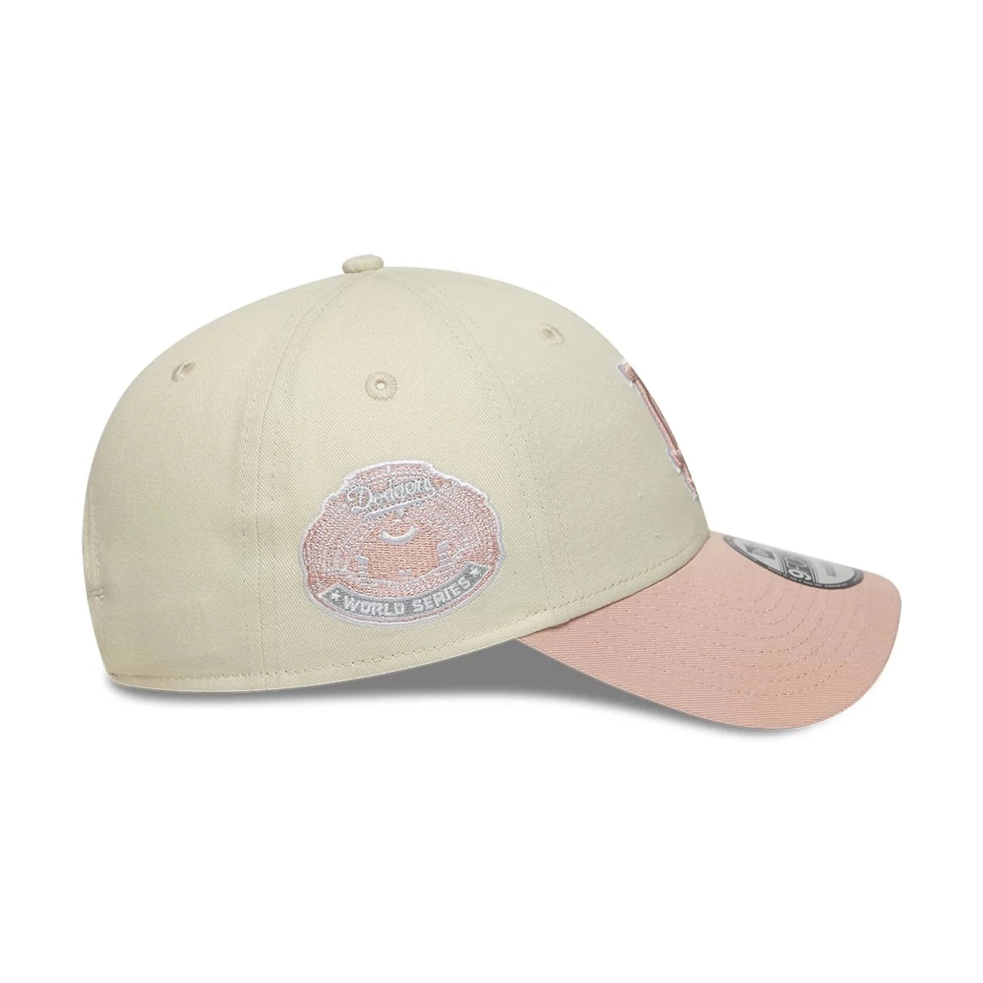 9Forty Ws Patch - Light cream/Pink