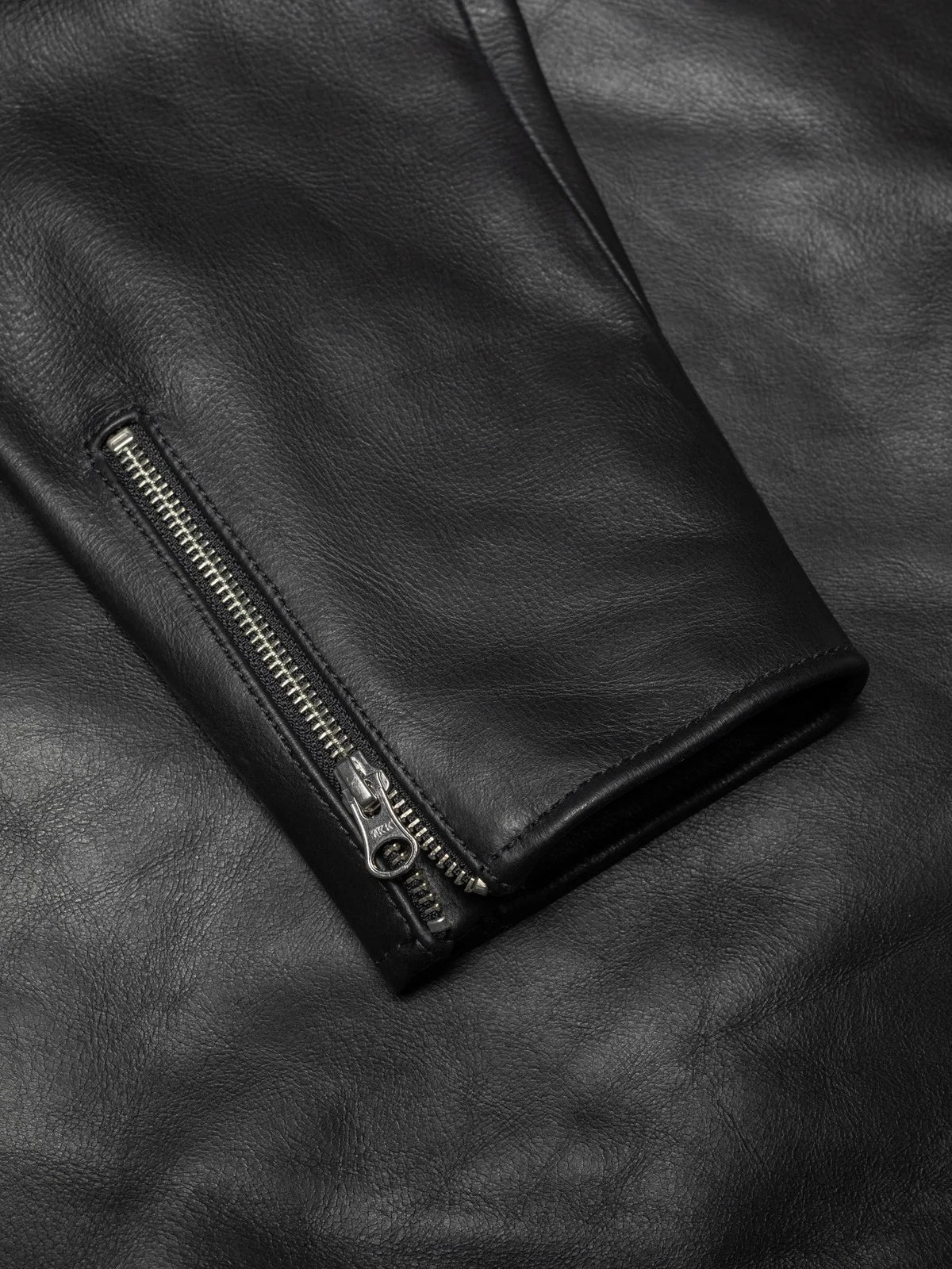 Eddy Rider Leather Jacket - Black