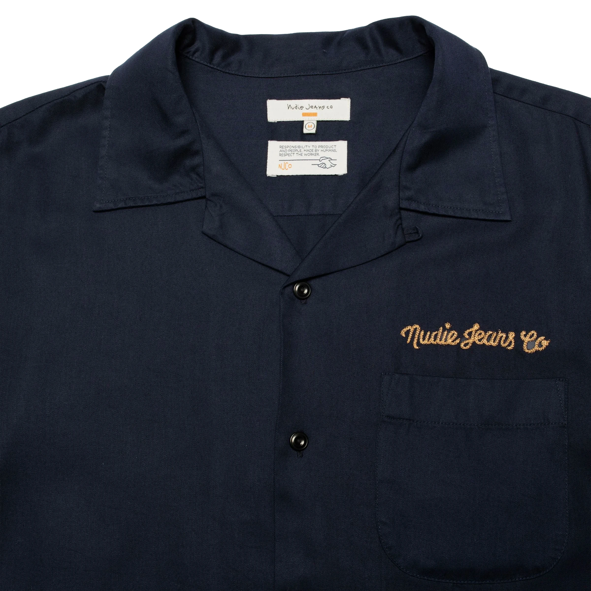 Arthur Bowling Shirt 8 Wonders - Navy
