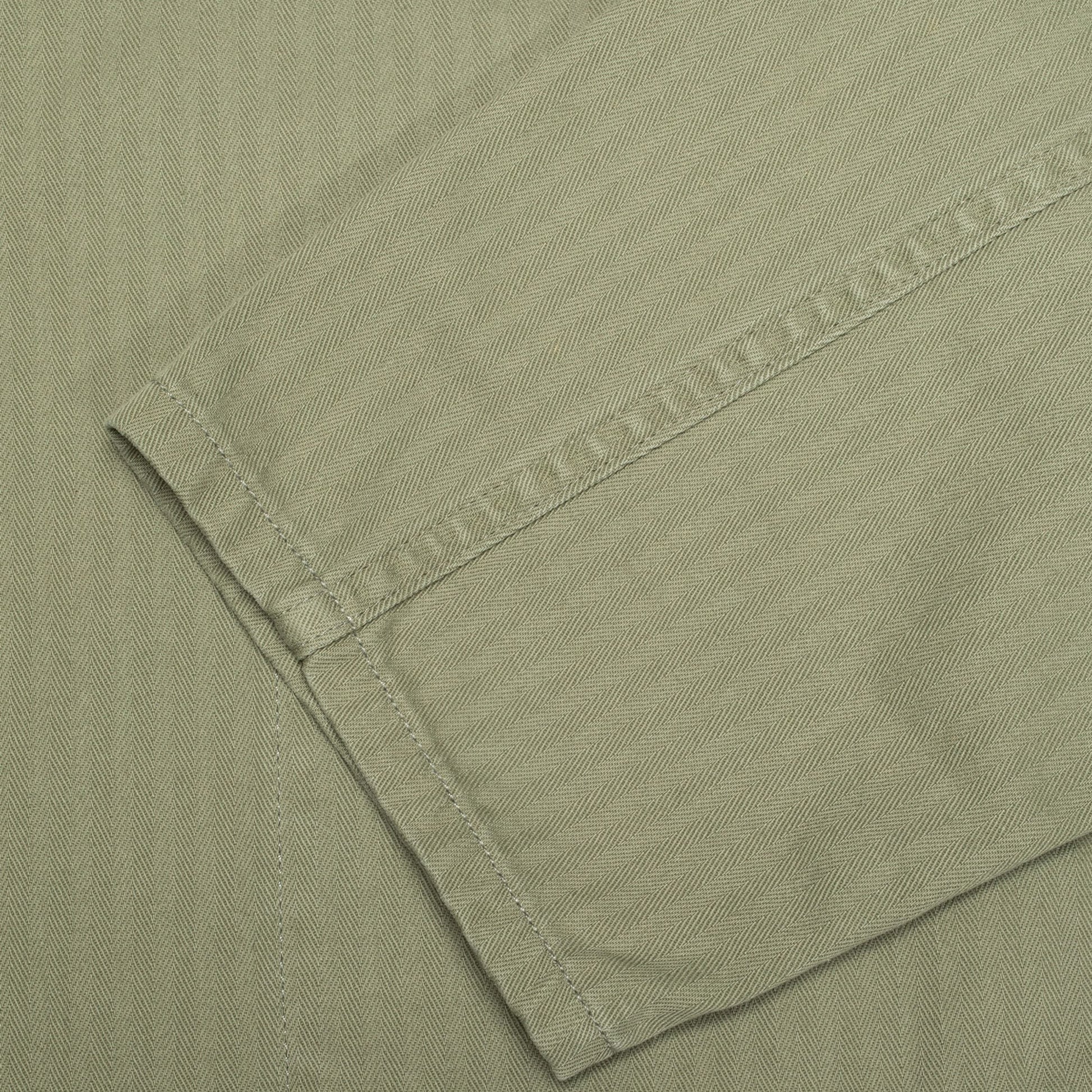 Buddy Chore Jacket Herringbone - Pale Green