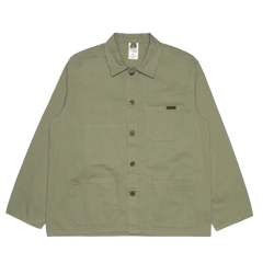 Buddy Chore Jacket Herringbone - Pale Green