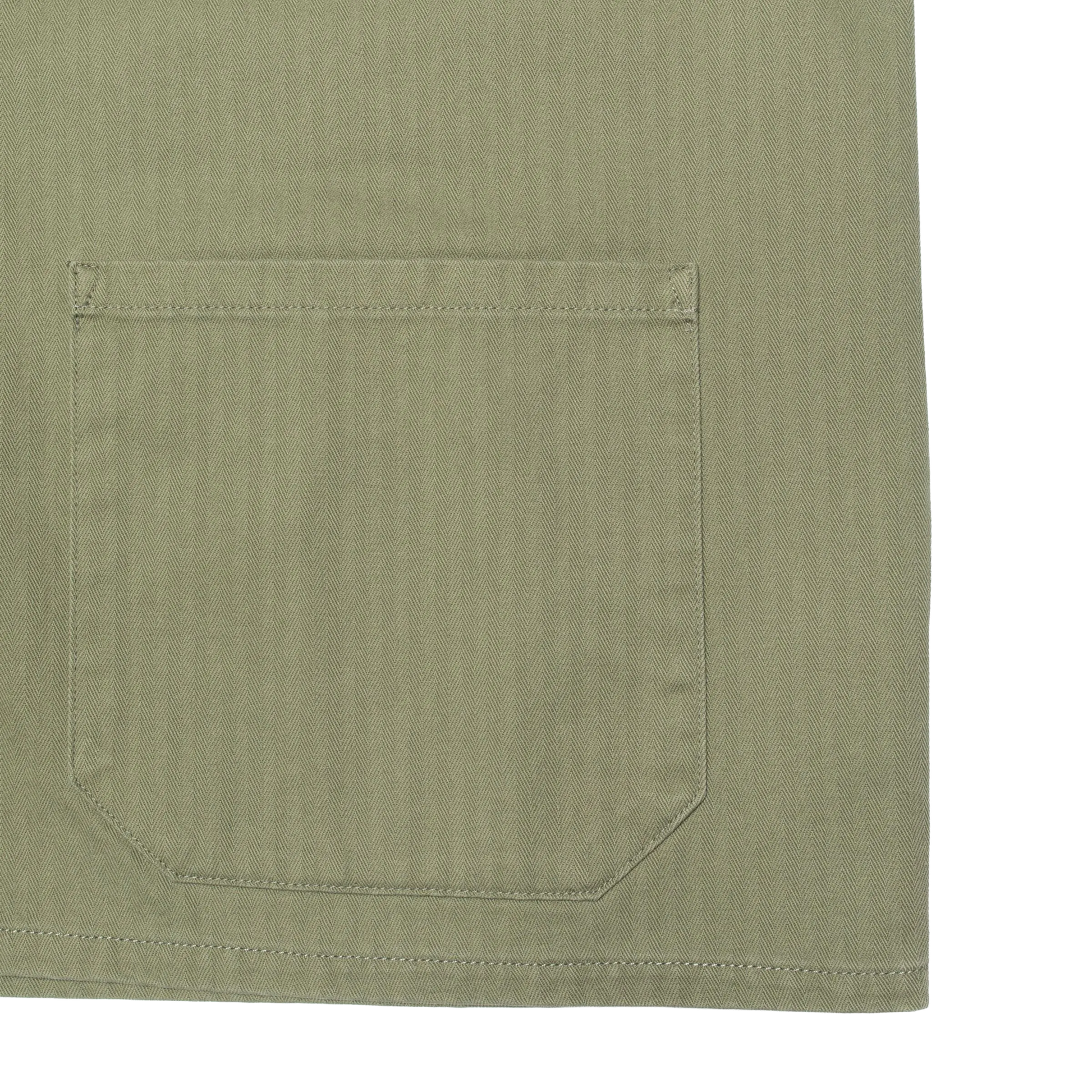 Buddy Chore Jacket Herringbone - Pale Green