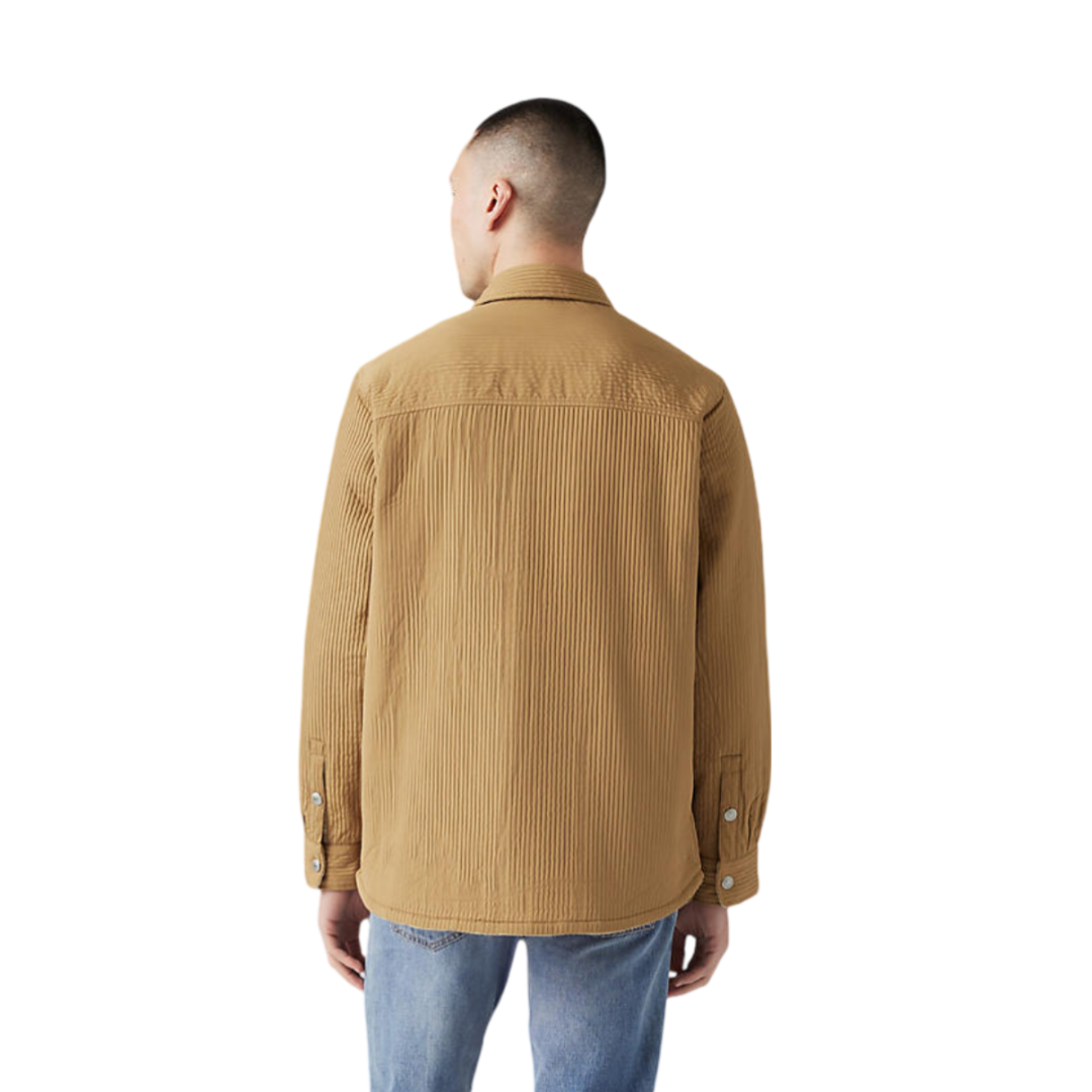Bryant Padded Reversed Overshirt - Ermine
