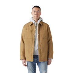 Bryant Padded Reversed Overshirt - Ermine