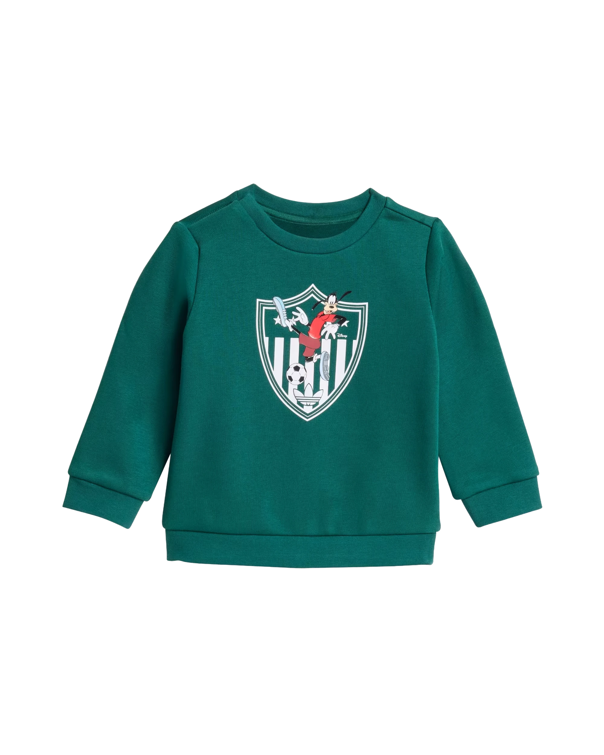Kids Crew Set - Collegiate Green/White