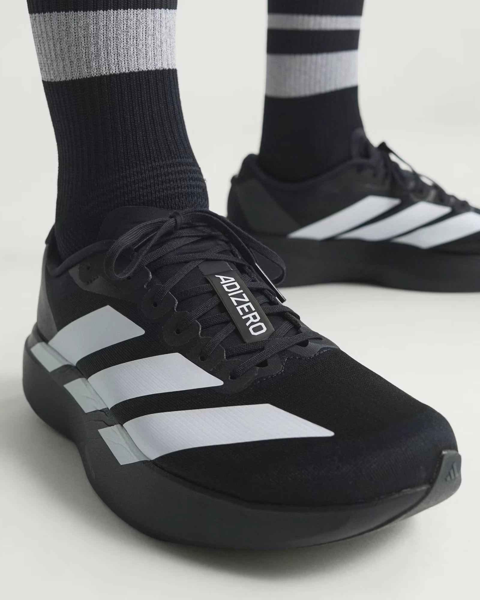 Adizero Evo SL M - BLACK/WHITE/BLACK