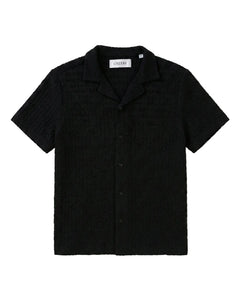 Ashen structured shirt - Black