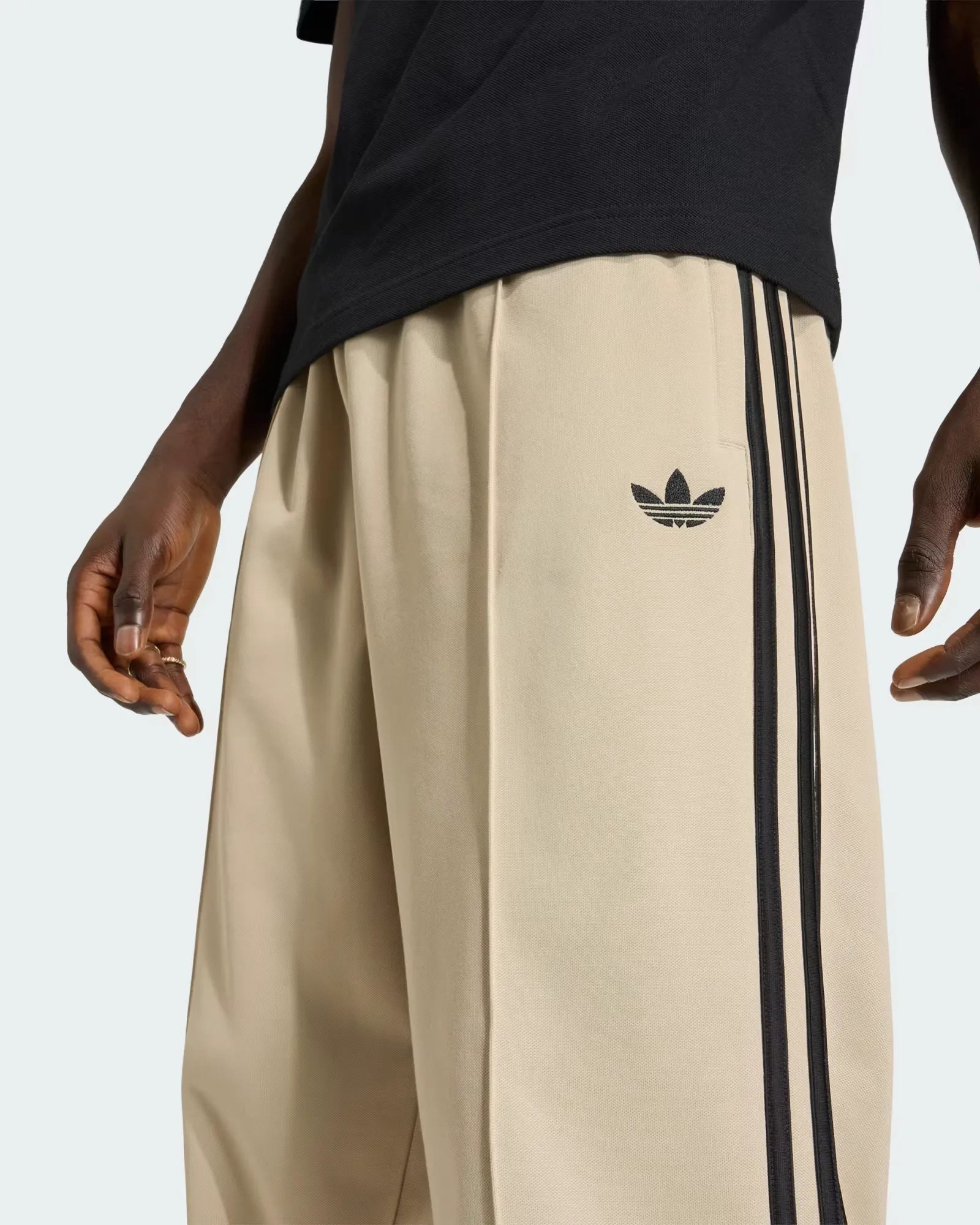 Oversized Trackpants - Stone Khaki