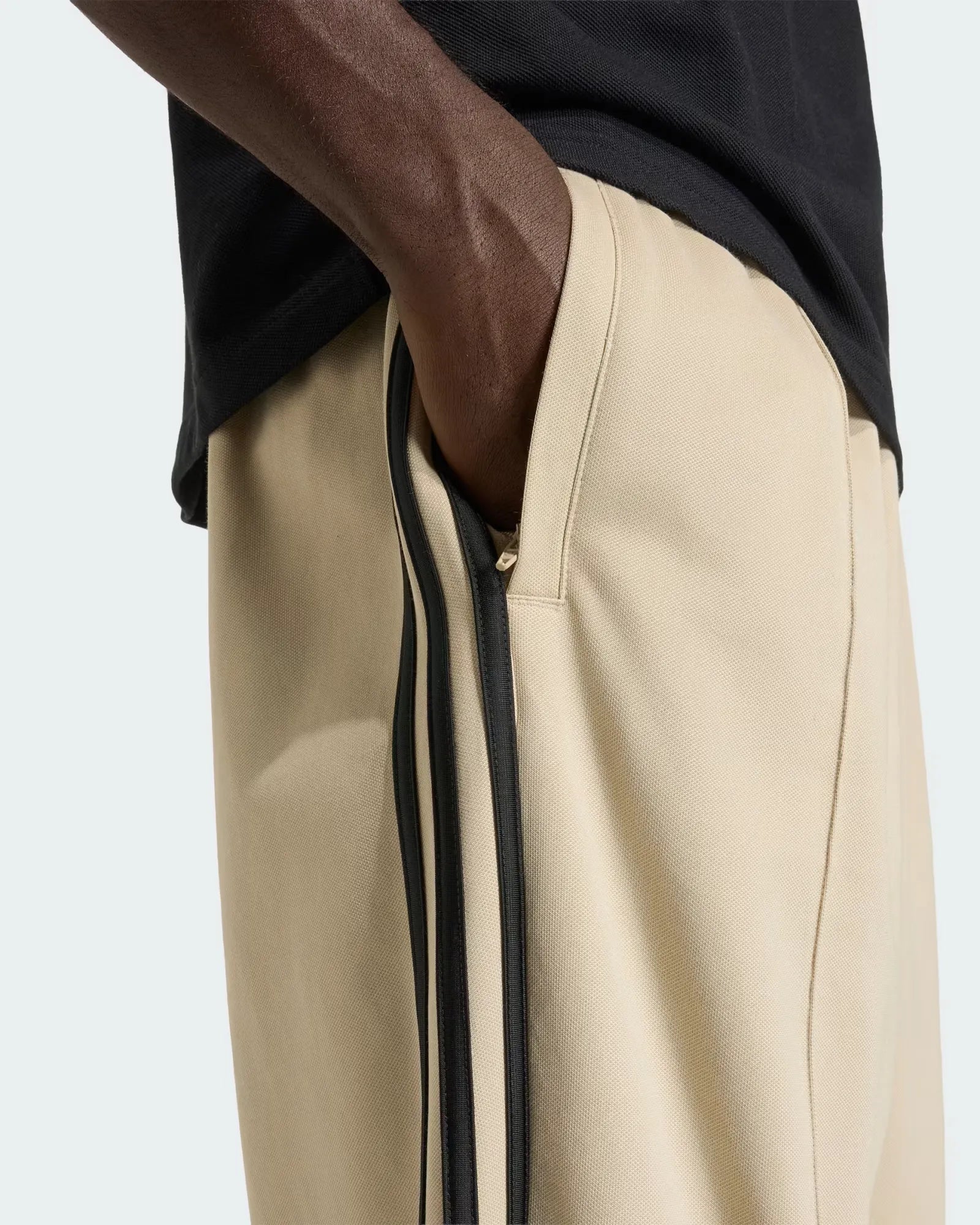 Oversized Trackpants - Stone Khaki