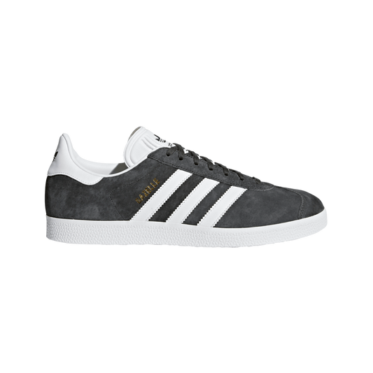 Gazelle - Dark Grey Heather/White/Gold Metallic