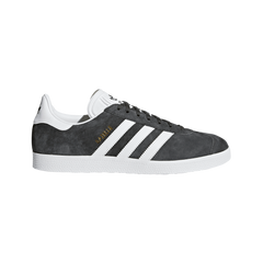 Gazelle - Dark Grey Heather/White/Gold Metallic