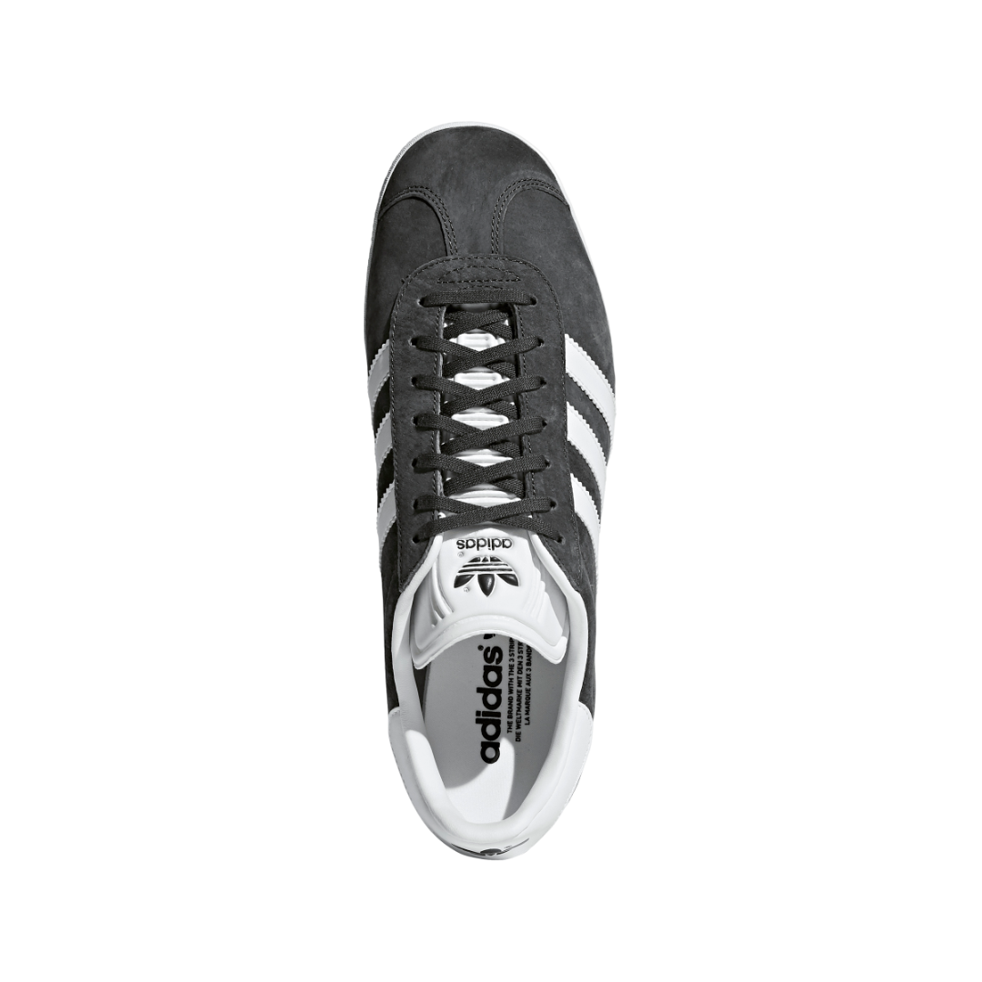 Gazelle - Dark Grey Heather/White/Gold Metallic