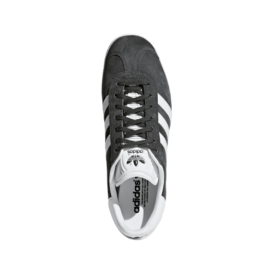 Gazelle - Dark Grey Heather/White/Gold Metallic
