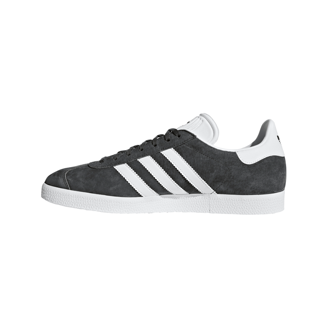 Gazelle - Dark Grey Heather/White/Gold Metallic
