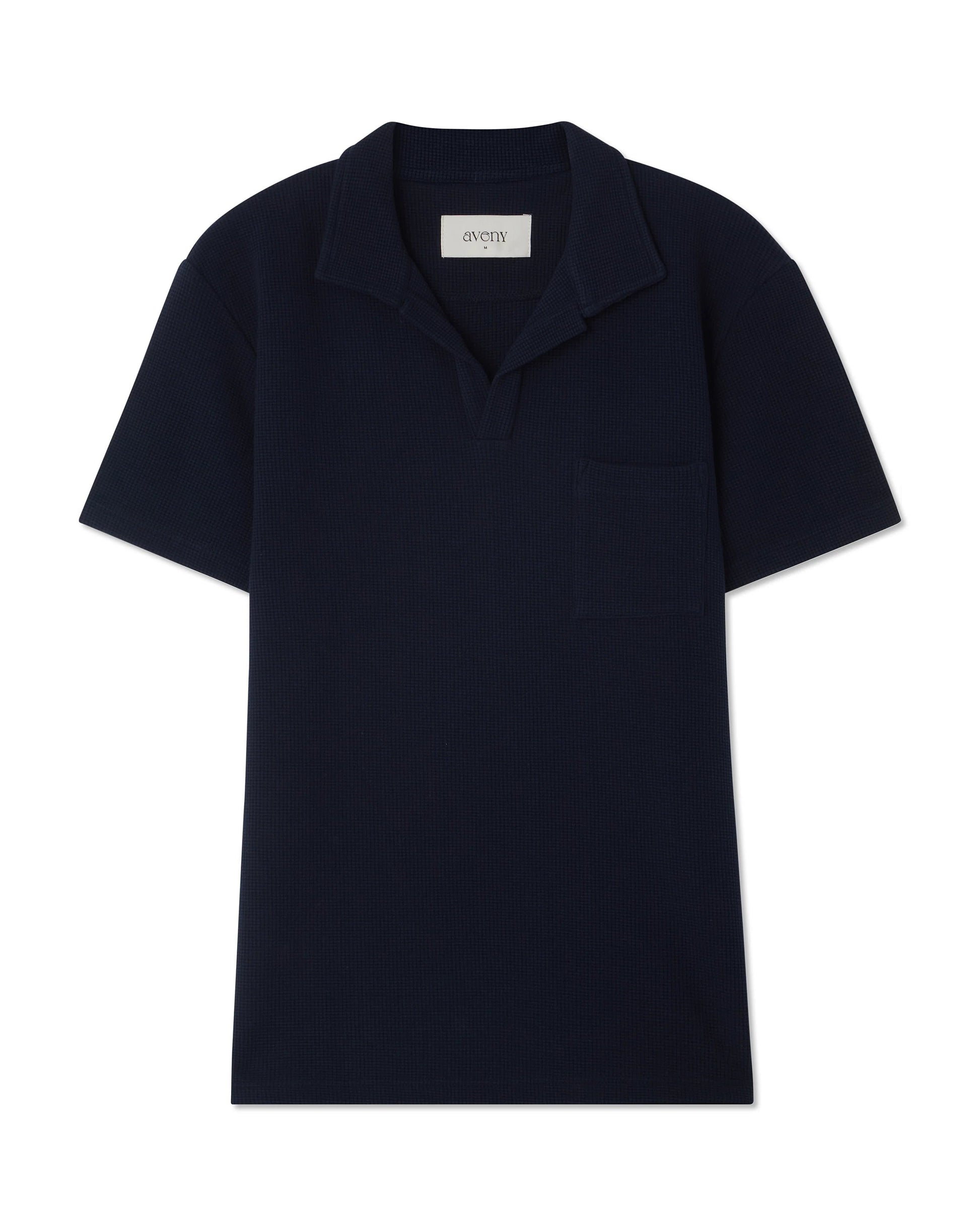 Melrose Polo Waffle - Total Eclips
