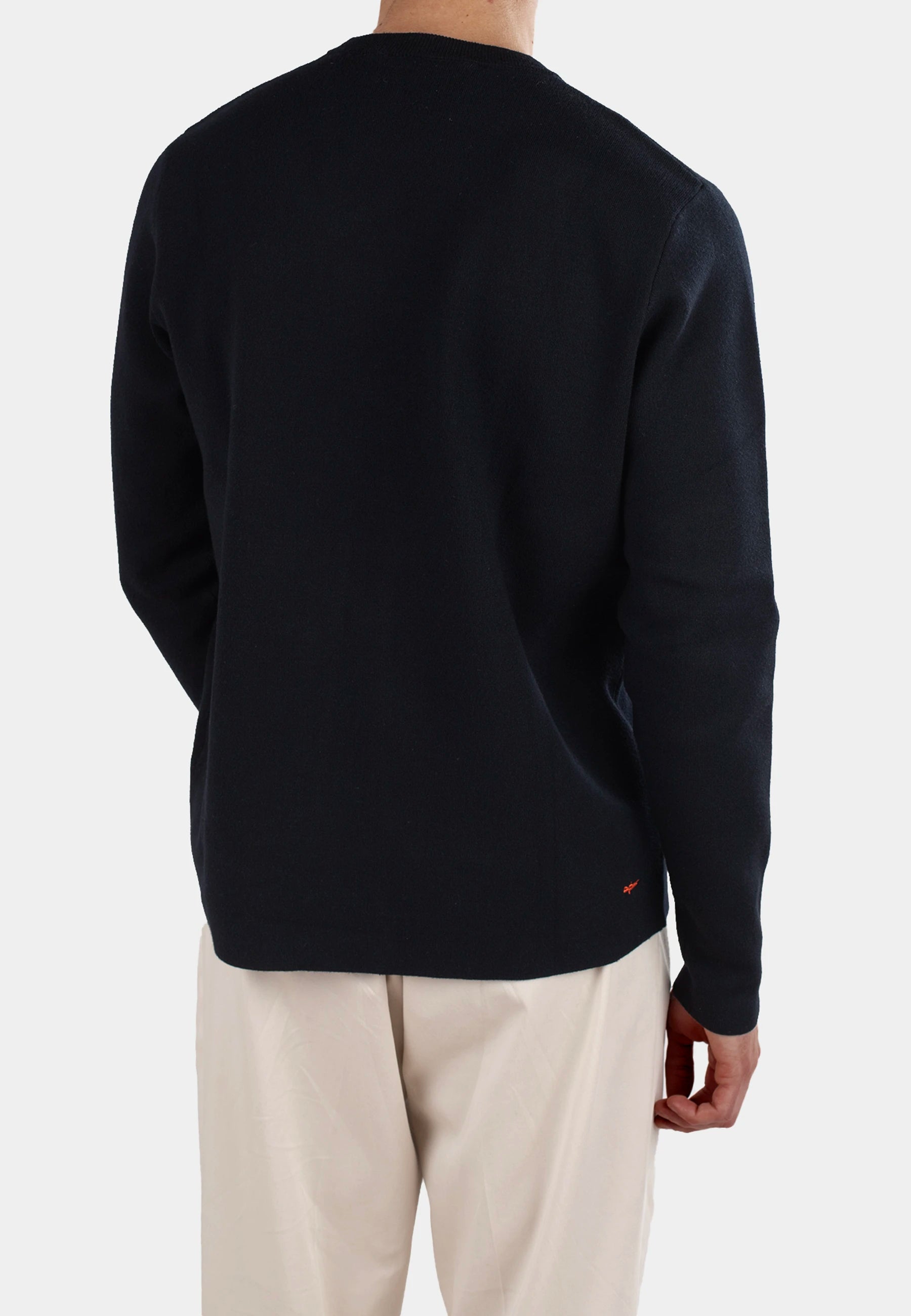 Clark knitted roundneck - Black