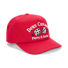Knucklebones Cap - Melon Red