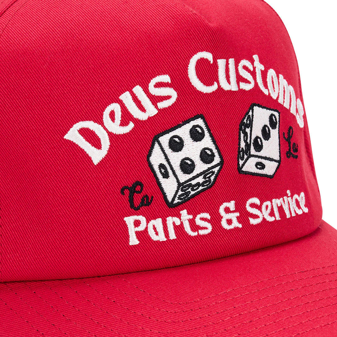 Knucklebones Cap - Melon Red