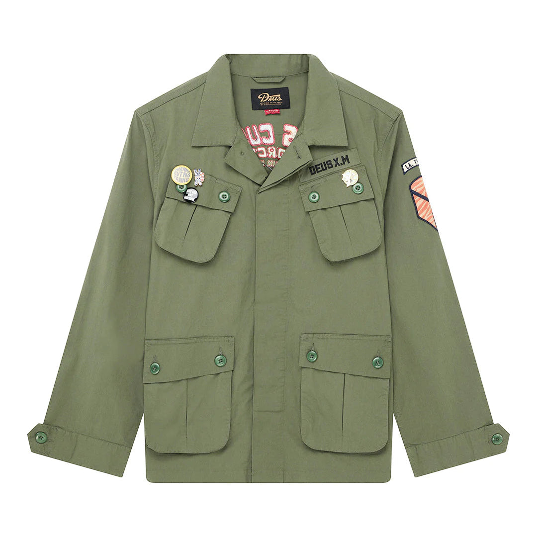Power Overshirt - Pine Green