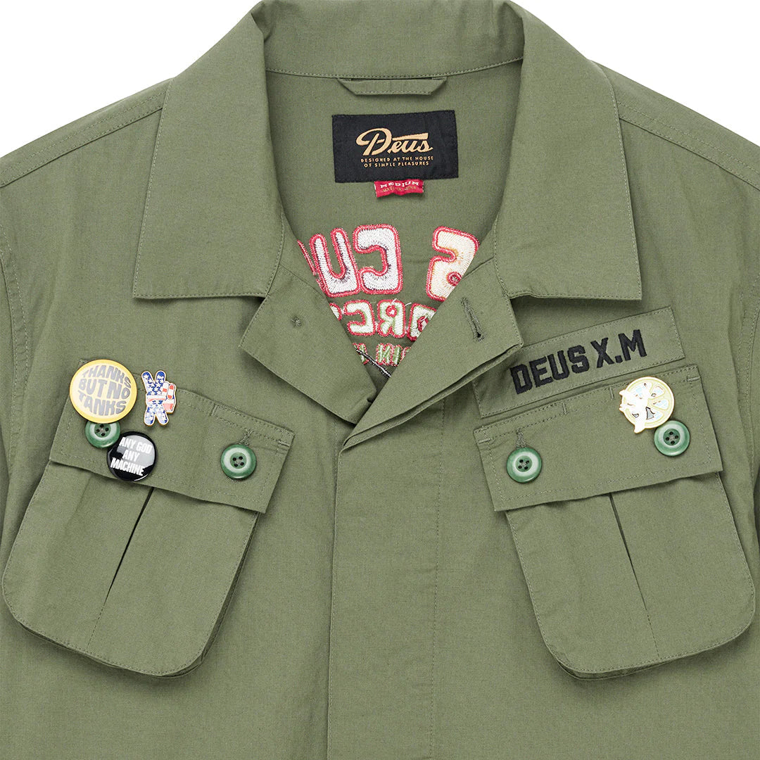 Power Overshirt - Pine Green