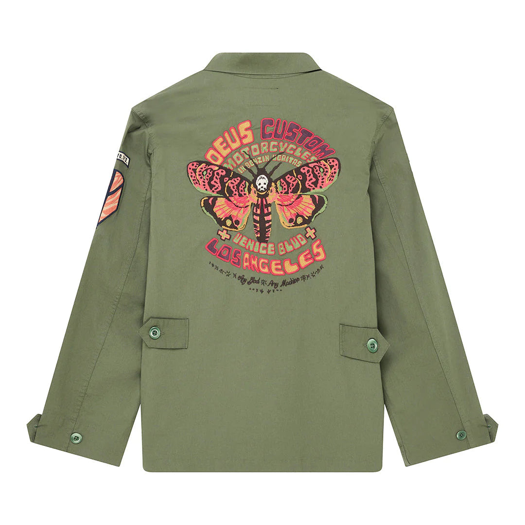 Power Overshirt - Pine Green