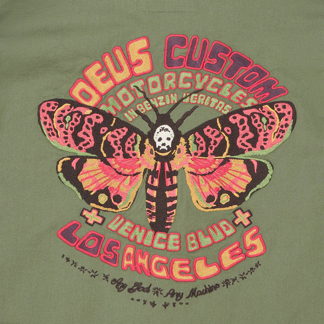 Power Overshirt - Pine Green