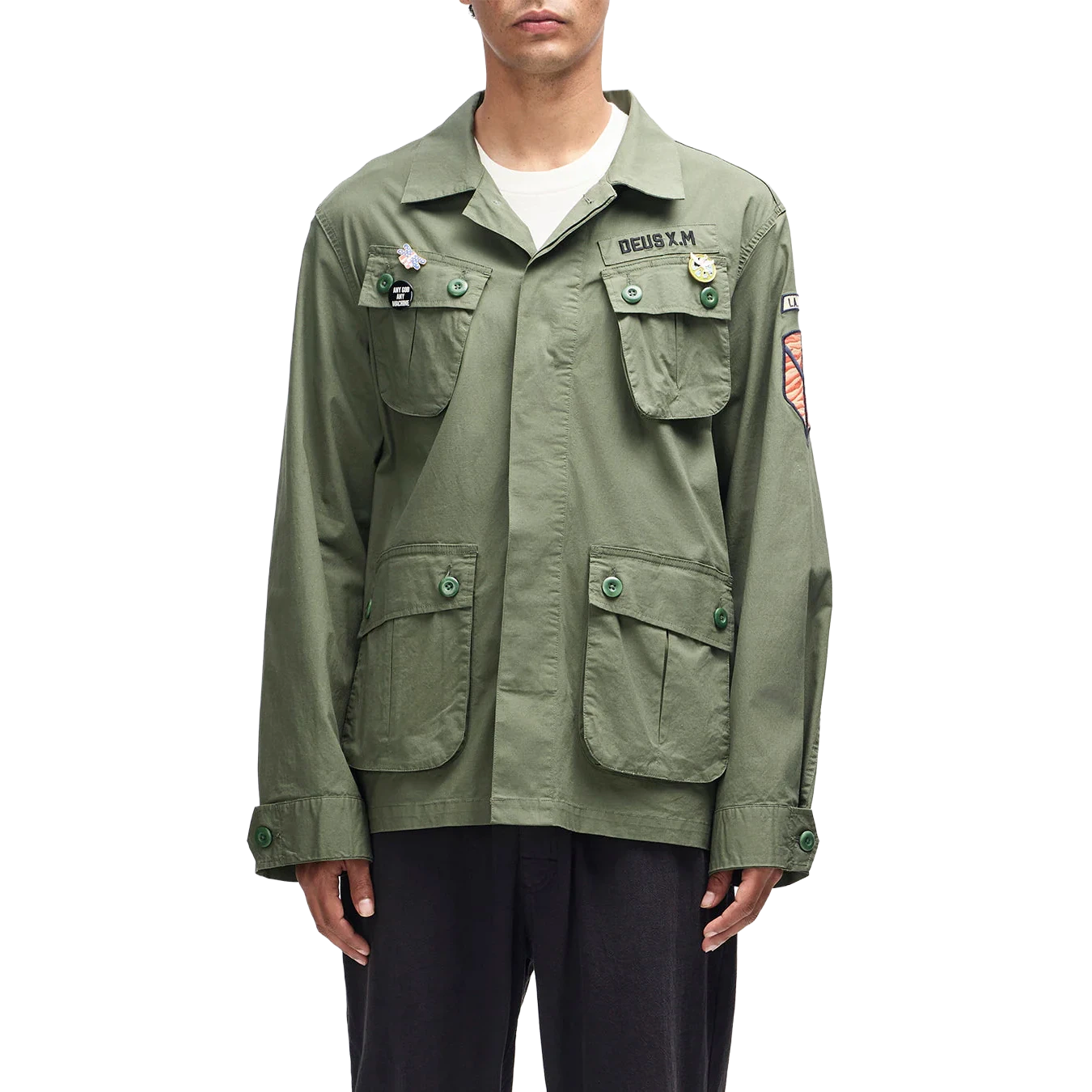 Power Overshirt - Pine Green