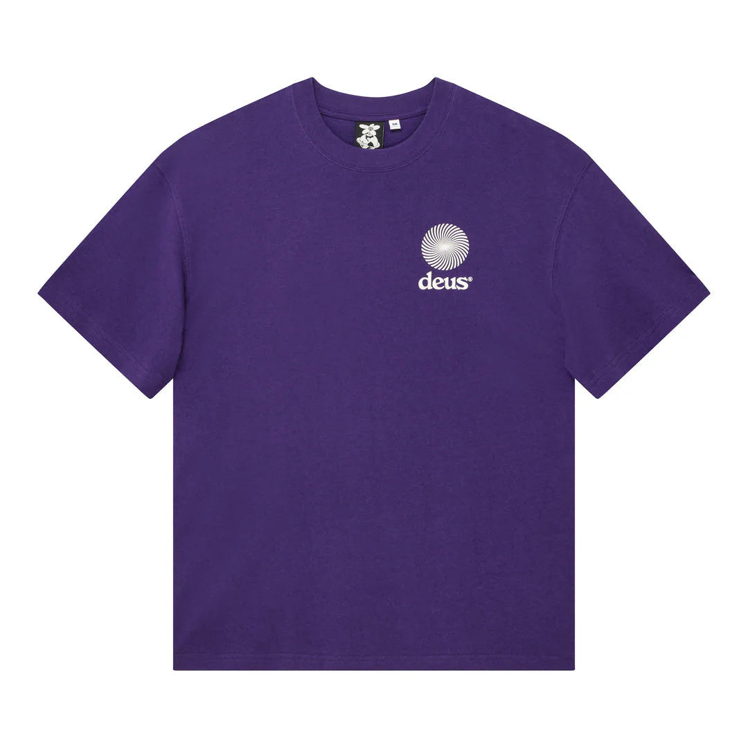 Strata Tee - Violet Indigo
