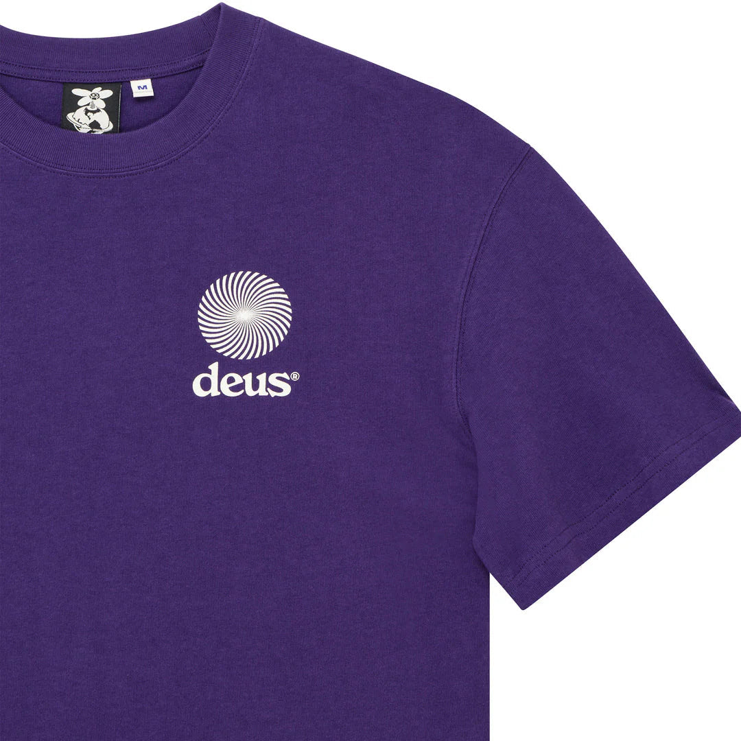 Strata Tee - Violet Indigo