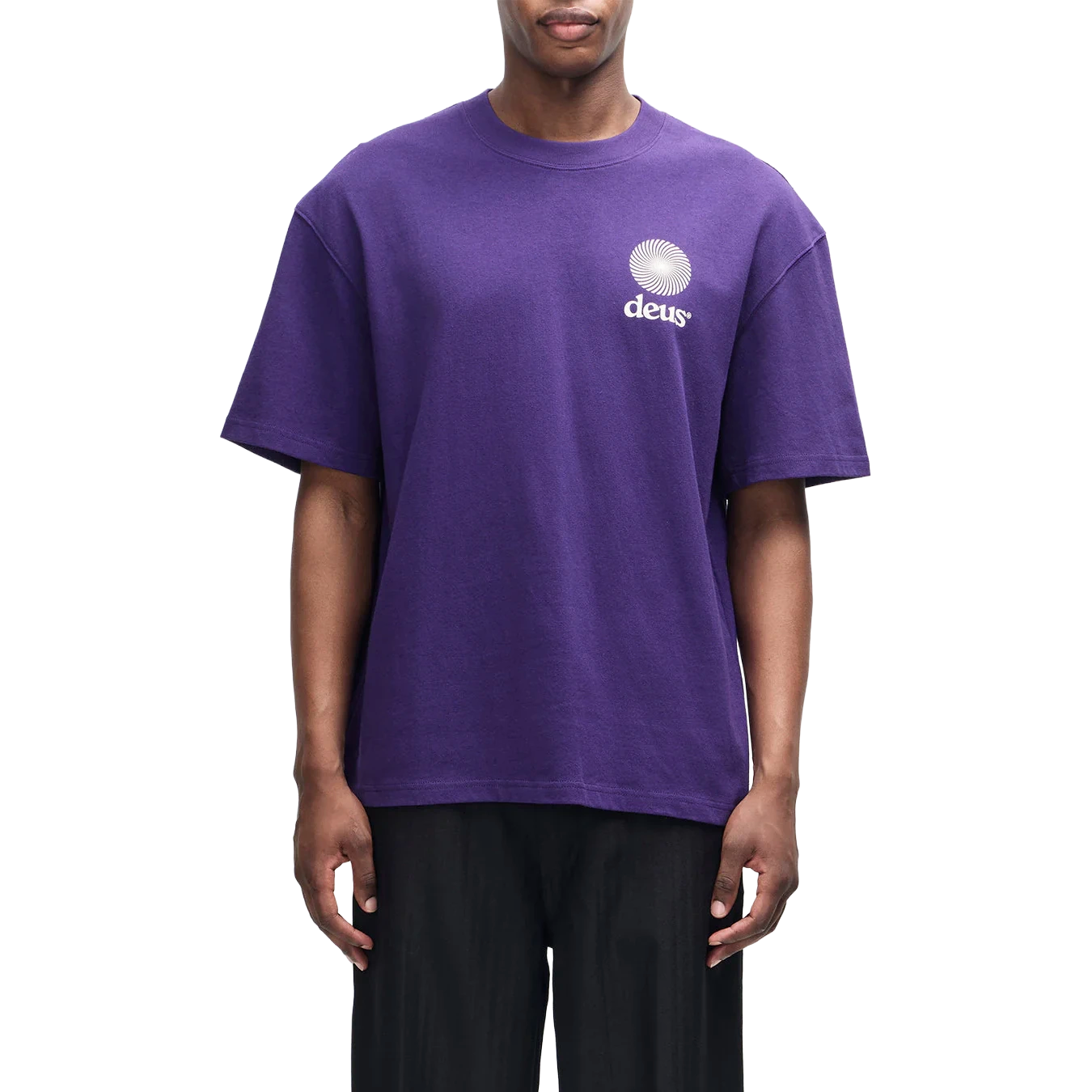 Strata Tee - Violet Indigo