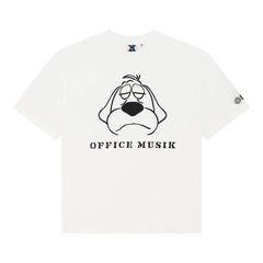 Office Musique Tee - Vintage White