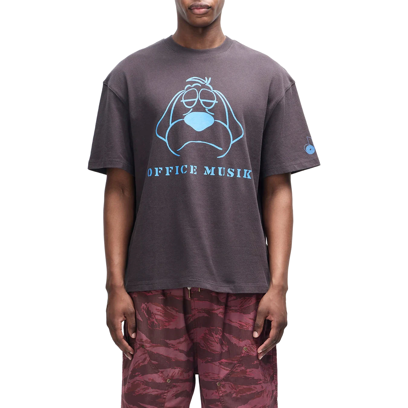 Office Musique Tee - Anthracite